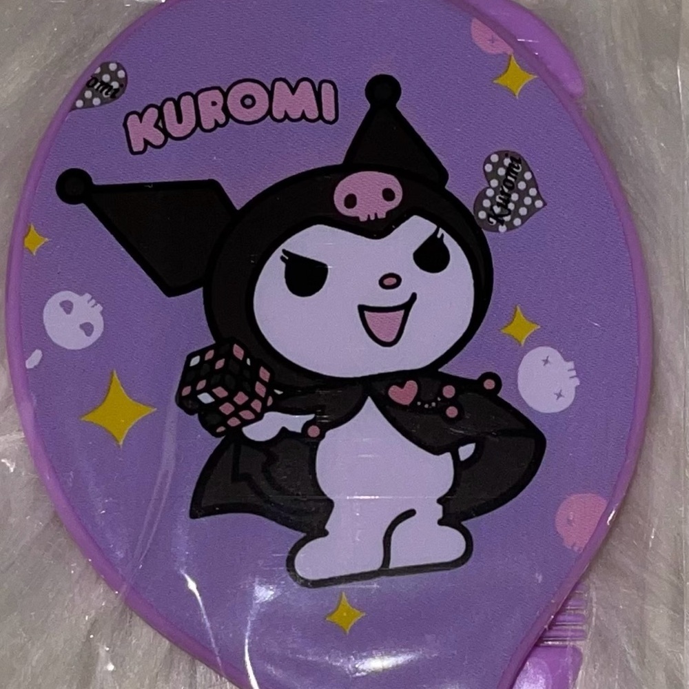 ✨✨5/$10✨✨ Kuromi Sanrio Purple comb and mirror set for kids girls boys New